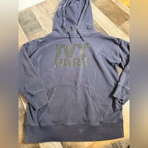 Ivy Park Hoodie M Oversized‎ Gray Logo Sweatshirt Streetwear